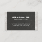 Hammers en Home | Bouwnijverheid Logo Visitekaartje (Achterkant)