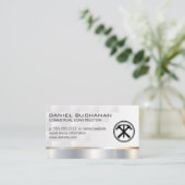 Hammers en Nail | Bouwbouwbouwer Visitekaartje (Staand voorkant)