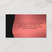 Hammers Sleutel en Zaag | Bouw Visitekaartje (Achterkant)