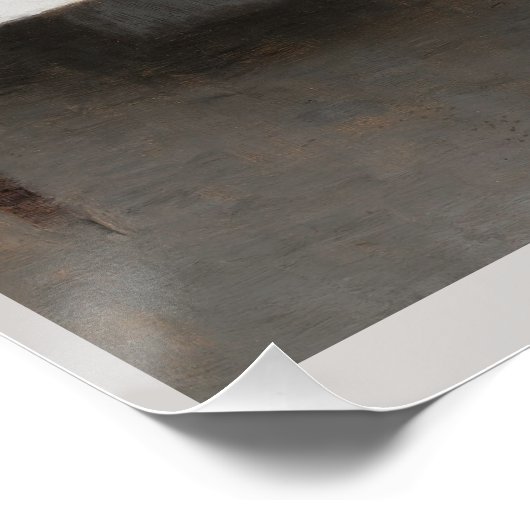 Hammershøi Ida reading a letter CC0695 Poster (Hoek)