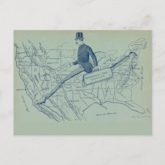 Hammerslough Bros. Ad Briefkaart (Voorkant)