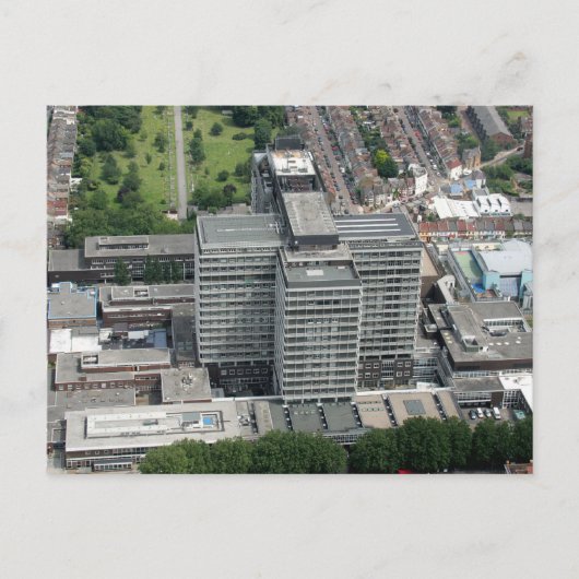 Hammersmith Hospital, Londen. Briefkaart (Voorkant)