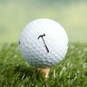 Hammertekening,  illustratie. golfballen (Insitu Shirt)