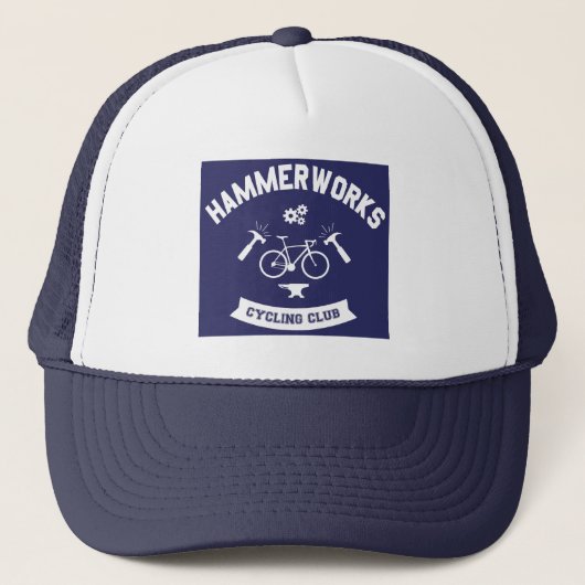 Hammerworks Cycling Club Trucker Pet (Voorkant)