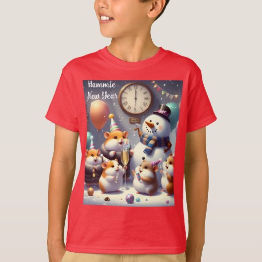 Hammie Nieuwjaar T-shirt (Voorkant)