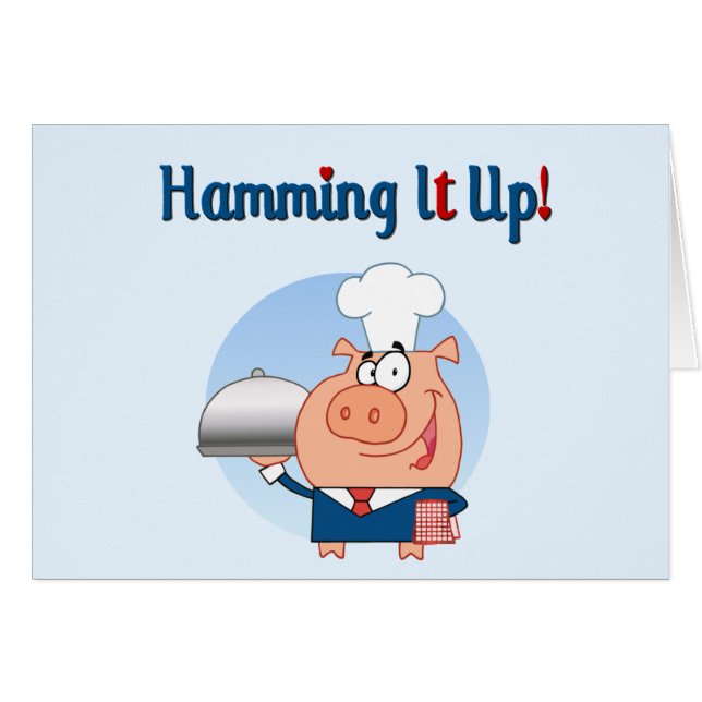 Hamming it up (Voorkant Horizontaal)