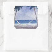 Hammock 2005 vierkante sticker (Tas)