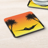 Hammock Beverage Coaster Bier Onderzetter (Linkerzijde)