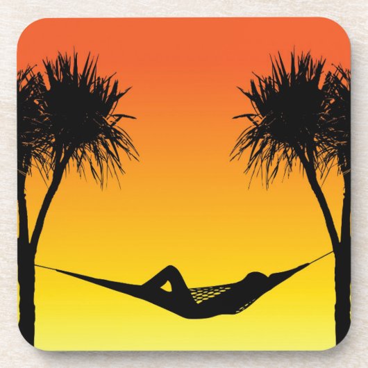 Hammock Beverage Coaster Bier Onderzetter (Voorkant)