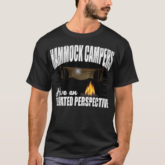 Hammock Camping Hammock Campers hebben een verhoog T-shirt (Voorkant)