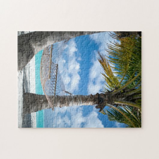 Hammock Coconut Trees Summer Holiday Legpuzzel (Horizontaal)