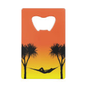 Hammock Creditkaart Flessenopener (Voorkant)