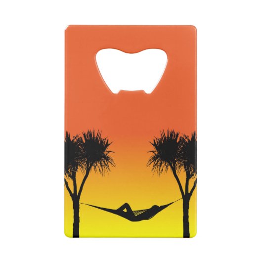Hammock Creditkaart Flessenopener (Achterkant)
