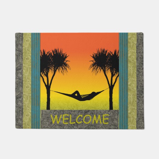 Hammock Doormat Deurmat (Voorkant)