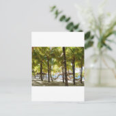 Hammock en Palm Trees Briefkaart (Staand voorkant)
