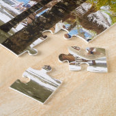 Hammock en Palm Trees Legpuzzel (Zijkant)