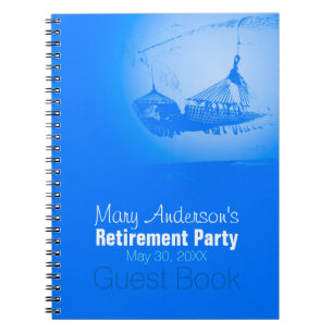 Hammock Happy Retirement Party 01 Guest Book Notitieboek