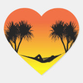 Hammock Hart Sticker (Voorkant)