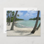 Hammock in het Briefkaart Paradise (Voorkant / Achterkant)