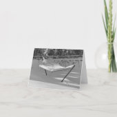 Hammock in the Snow Notecards Kaart (Voorkant)