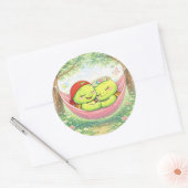 Hammock Nap Ronde Sticker (Envelop)