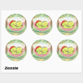 Hammock Nap Ronde Sticker (Vel)