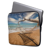Hammock op de Shore Laptop Sleeve (Voorkant Links)