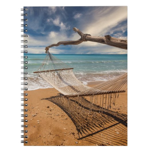 Hammock op de Shore Notitieboek (Voorkant)