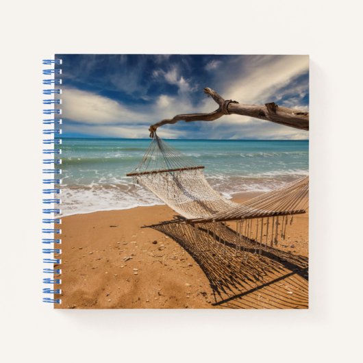 Hammock op de Shore Notitieboek (Voorkant)