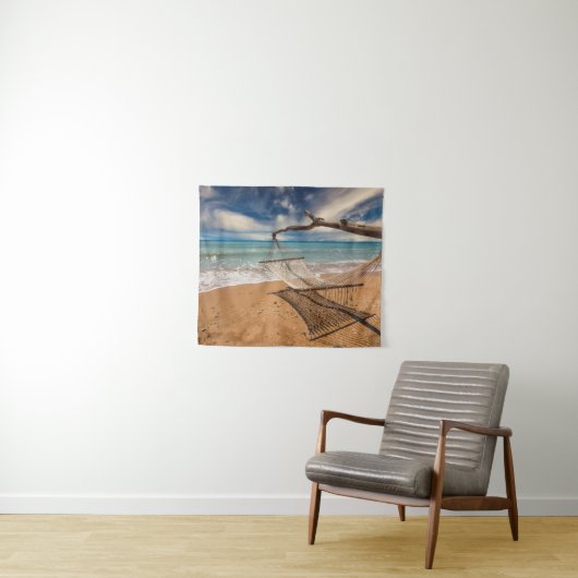 Hammock op de Shore Wandkleed (In Situ (horizontaal))
