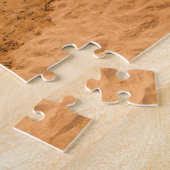 Hammock op een tropisch strand legpuzzel (Zijkant)