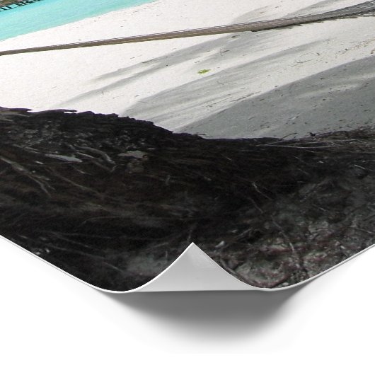 Hammock op het Poster Bora Bora (Hoek)