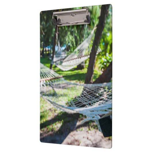 Hammock op het strand, Fiji Klembord (Links)