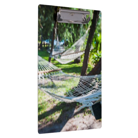 Hammock op het strand, Fiji Klembord (Rechts)