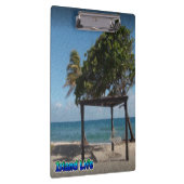 Hammock op het strand klembord (Rechts)