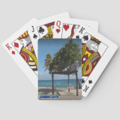 Hammock op het strand pokerkaarten (Achterkant)