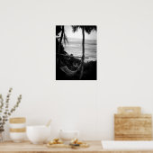 Hammock over de noordkust poster (Keuken)