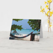 hammock retirement kaart (Gele Bloem)