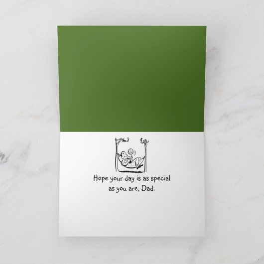 Hammock Swing for Vaderdag Kaart (Binnen)