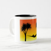 Hammock Tweekleurige Koffiemok (Voorkant links)