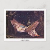 Hammock van Gustave Courbet Briefkaart (Voorkant)
