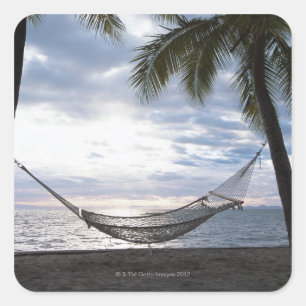 Hammock Vierkante Sticker