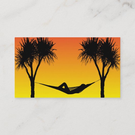 Hammock Visitekaartje (Achterkant)