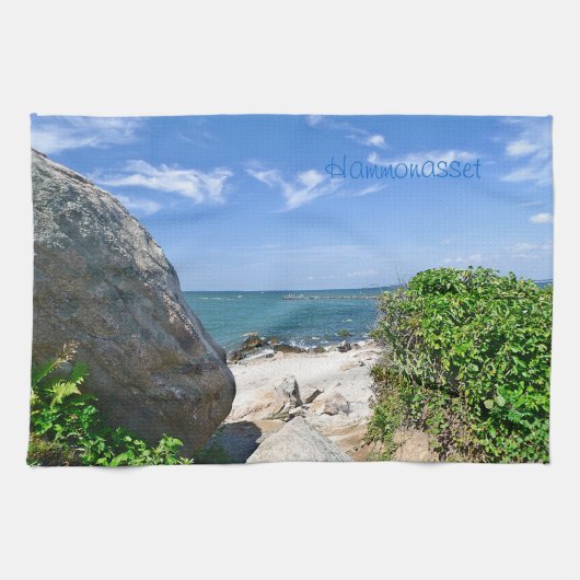 Hammonasset Beach Dish Towel Theedoek (Horizontaal)