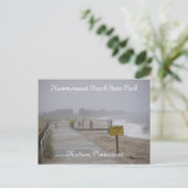 Hammonasset Beach State Park Briefkaart (Staand voorkant)