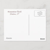 Hammonasset Briefkaart (Achterkant)