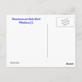 Hammonasset-Briefkaart Briefkaart (Achterkant)