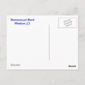 Hammonasset-Briefkaart Briefkaart (Achterkant)