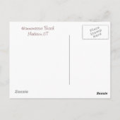Hammonasset-Briefkaart Briefkaart (Achterkant)