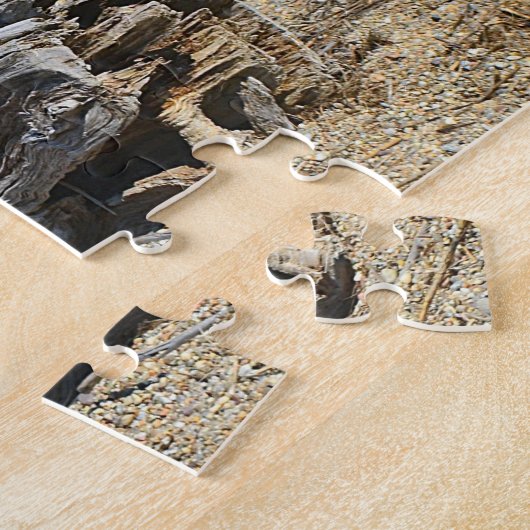 Hammonasset Driftwood Puzzle Legpuzzel (Zijkant)